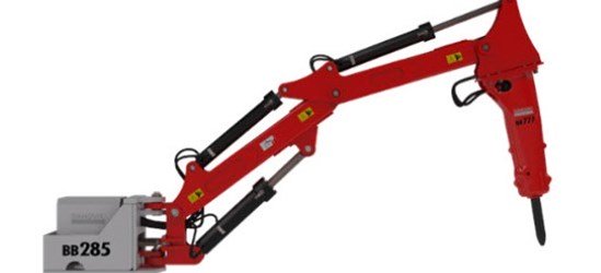 Sandvik BB285 Breaker boom